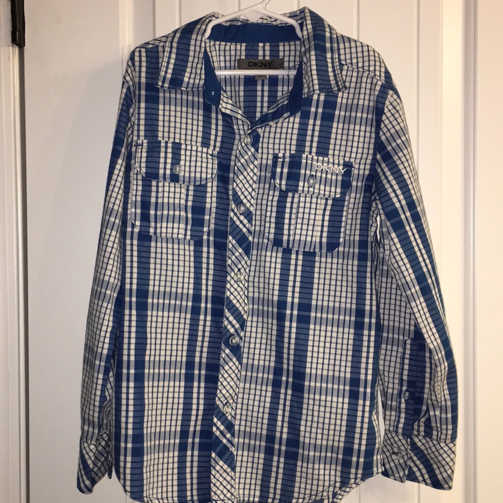⭐️DKNY- Boys Button Down Shirt- SizeSmall